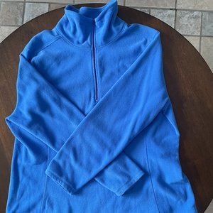 Blue Old Navy Fleece 1/4 zip pullover